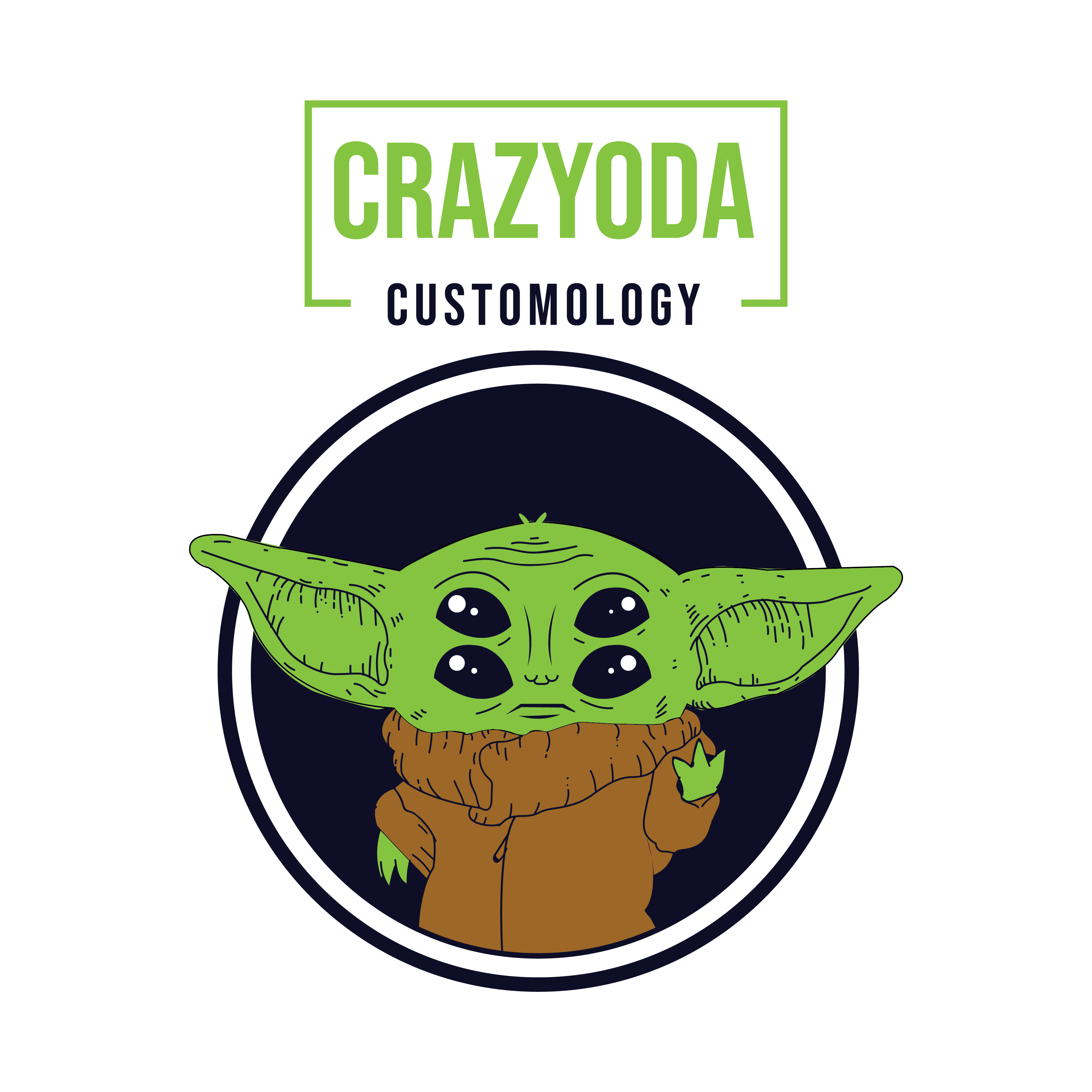 Crazy Yoda - Customology Apparel