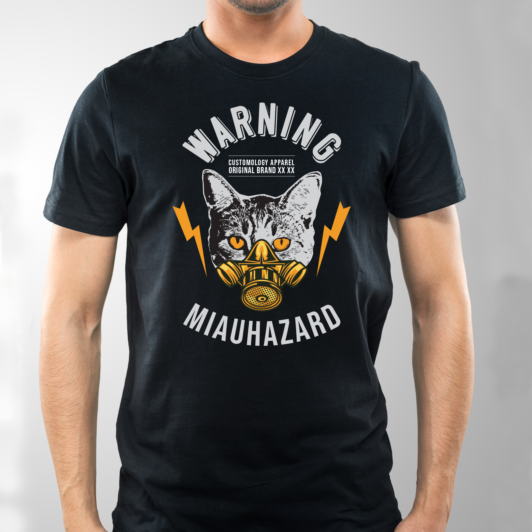 MOCKUP black 800X800PX WARNING GATO