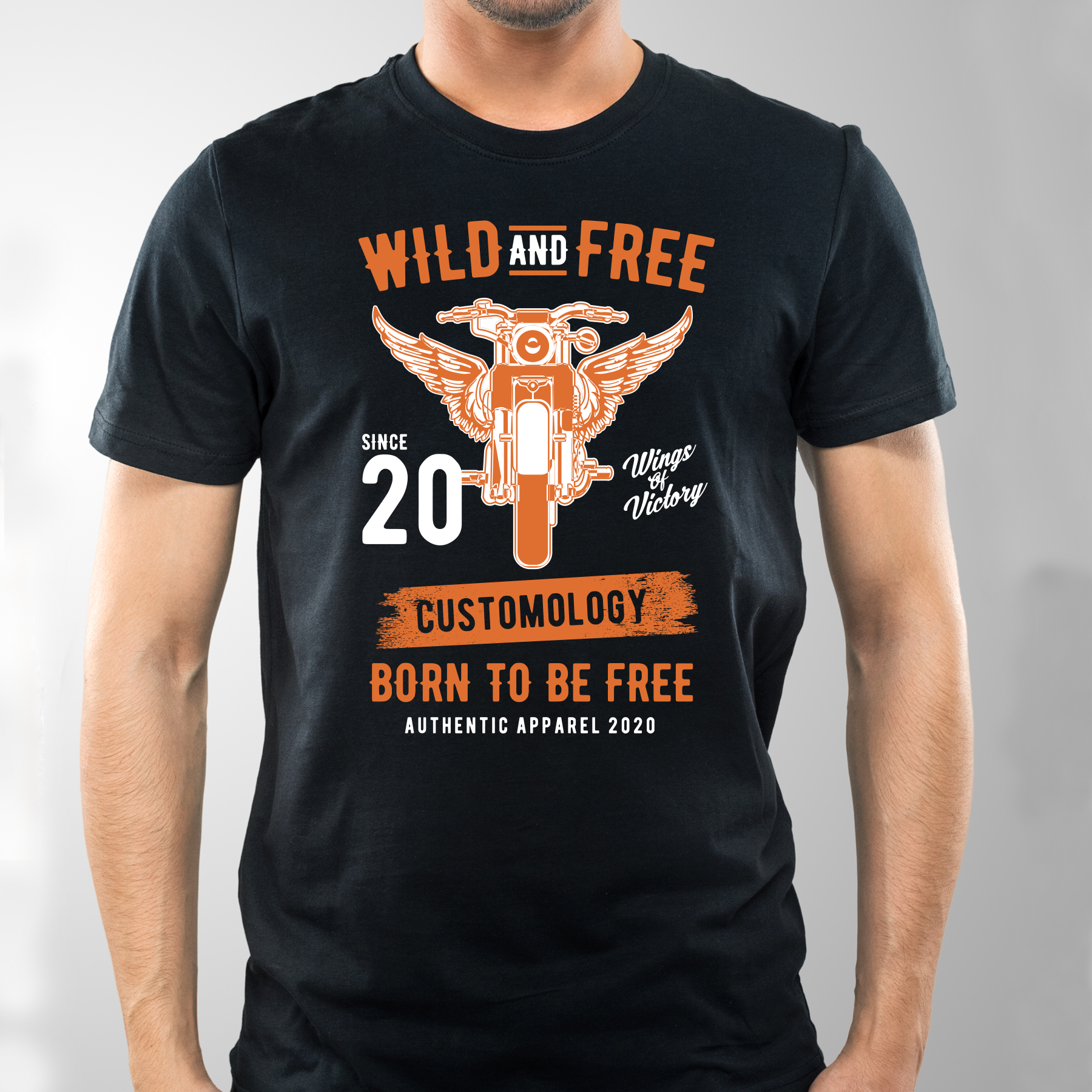 WILD AND FREE NEGRO 800X800px copy